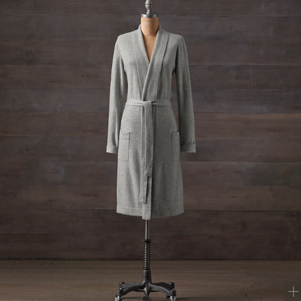 Restoration Hardware Cashmere Robe Gem